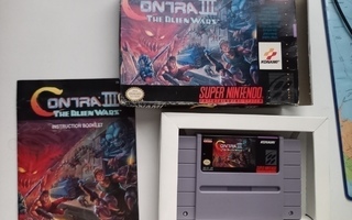 Contra 3: The Alien Wars SNES CIB