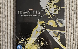 Iron Fist kausi 1 Zavvi Exclusive Steelbook (Blu-ray) (uusi)