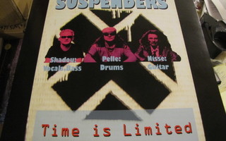 Suspenders Time is limited lp uusi musta vinyyli shadou