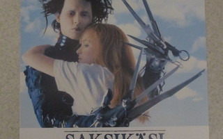 Saksikäsi Edward (Tim Burton, 1990) - vanha elokuvajuliste