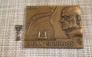 Jean Sibelius mitali /Gerda Qvist 1955.