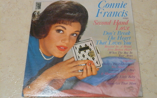 Connie Francis sings Second Hand Love - siisti lp v.1962