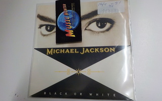 MICHAEL JACKSON - BLACK OR WHITE EX+/EX- 7"