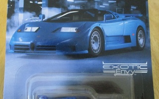 Bugatti EB110 SS Coupe 2 door Blue 1994 Hot Wheels 1:64