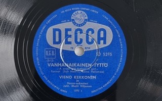 Savikiekko 1957 Vieno Kekkonen / Pärre Förars Decca SD 5395