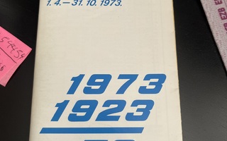 Finnair aikataulu 1973