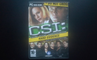 PC DVD: CSI: Hard Evidence peli (2007)