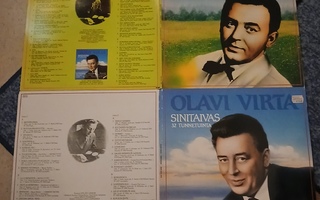 Olavi Virta - Sinitaivas 2LP + Vihreät Niityt 2LP