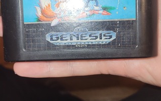 Sega Genesis 16-bit cartridge Sonic The Hedgehog 2 peli RARE