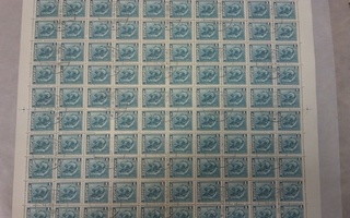 Islanti v. 1939 - arkki 100 postimerkkiä