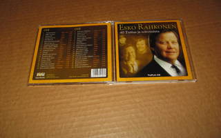 Esko Rahkonen 2-CD 40 Tuttua ja Toivotuinta v.2007