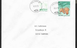 Postilähetys -  (LAPE 2+16) Pålsböle 2.7.1992