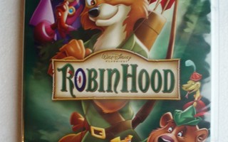 Robin Hood, Disney klassikko (DVD, uusi) animaatio