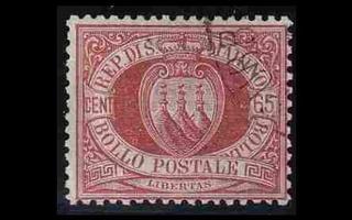 San Marino 19 o Vaakuna 65 C (1892)