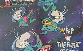 THE SPOTNICKS - DEEP ON THE HEART OF SPACE LP TUPLA