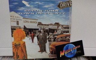 ELTON JOHN - TOWN OF PLENTY EX+/VG+ 7"