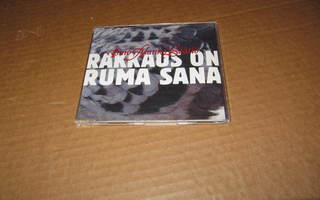 Ismo Alanko Säätiö CDS Rakkaus On Ruma Sana v.1998