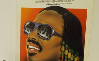 STEVIE WONDER - IT'S EASY TO PLAY STEVIE WONDER NUOTTIKIRJA