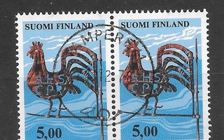 1977 Viirikukko 5 mk pari Tampere 11 21.12.78 LOisto