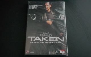 DVD: Taken - Extended Harder Cut (Liam Neeson 2007) UUSI