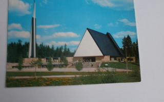 Lahti, Joutjärven kirkko, väripostikortti, ei p.