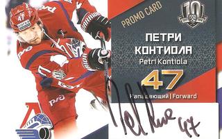 Perti Kontiola 2017-18 KHL  PROMO Auto.