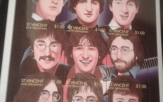 John Lennon 1940-1980 postimerkkiarkki