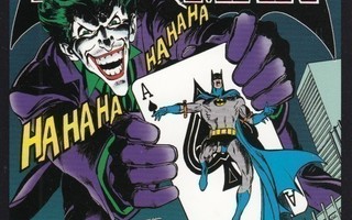 Jokerilla Batman-kortti (postikortti)