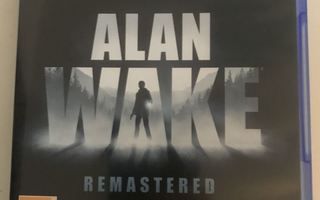 Alan Wake Remastered PS4