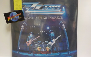 ZZ TOP - LIVE FROM TEXAS - 2017 PRESS  SS UUSI 2 LP+
