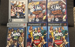 Sims PS2-Pelejä