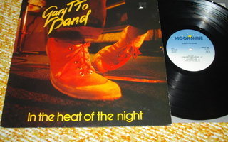GARY T TO BAND - in the heat of the night - LP -1981 soul EX