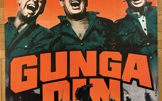 Vanha elokuvajuliste: Gunga Din