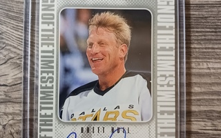 1998-99 Brett Hull SP Authentic Sign Of The Times Autograph