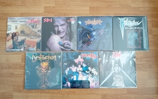 7x Thrash metal LP