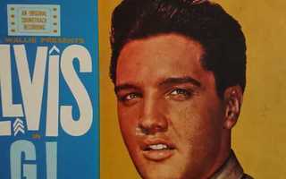 Elvis Presley - G.I. Blues LP PORTUGAL -77