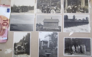 17 VANHAA Valokuvaa UPEA Auto Suonenjoki Virtaniemi ym 1920-