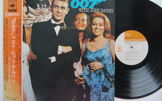 The Best Of 007 With John Barry Japani LP OBI James Bond