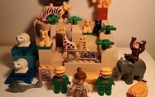 Lego duplo eläintarhan eläimiä