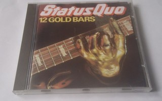 STATUS QUO - 12 GOLD BARS cd ( Hyvä kunto )