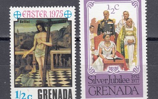 Grenada 1975 Pääsiäinen 1977 Elisabeth II **