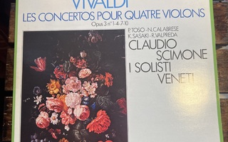 Vivaldi: Les Concertos Pour Quatre Violons lp