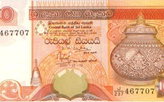Sri Lanka  100 rupia 2001