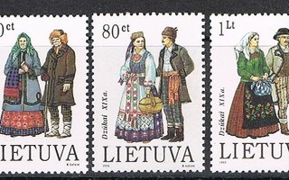 Liettua 1993 - Kansanpukuja (3)  ++
