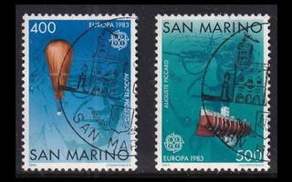 San Marino 1278-9 o Europa (1983)