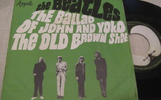 The Beatles ballad of john and yoko 7 45 ranska 1969