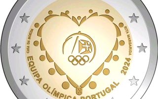 2€ Rulla Portugal 2024 Olympia