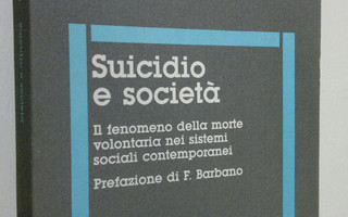 Luigi Tomasi : Suicido e societa : Il fenomeno della mort...