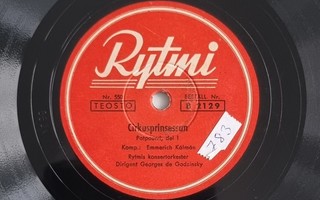 Savikiekko 1945 - Rytmin konserttiorkesteri - Rytmi B 2129