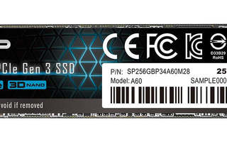 Silicon Power P34A60 M.2 256 GB PCI Express SLC 